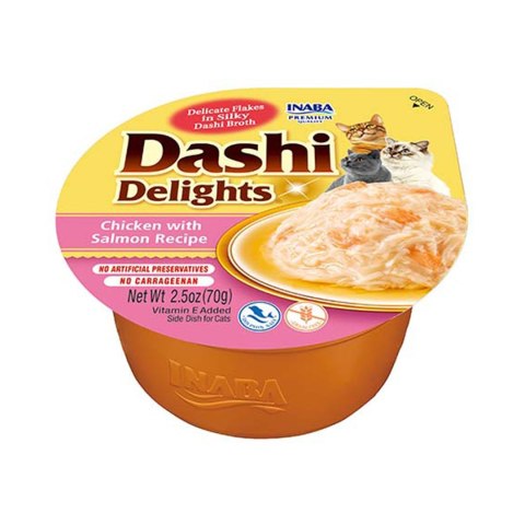 INABA DASHI DELIGHTS Łosoś 70g bulion dla kota