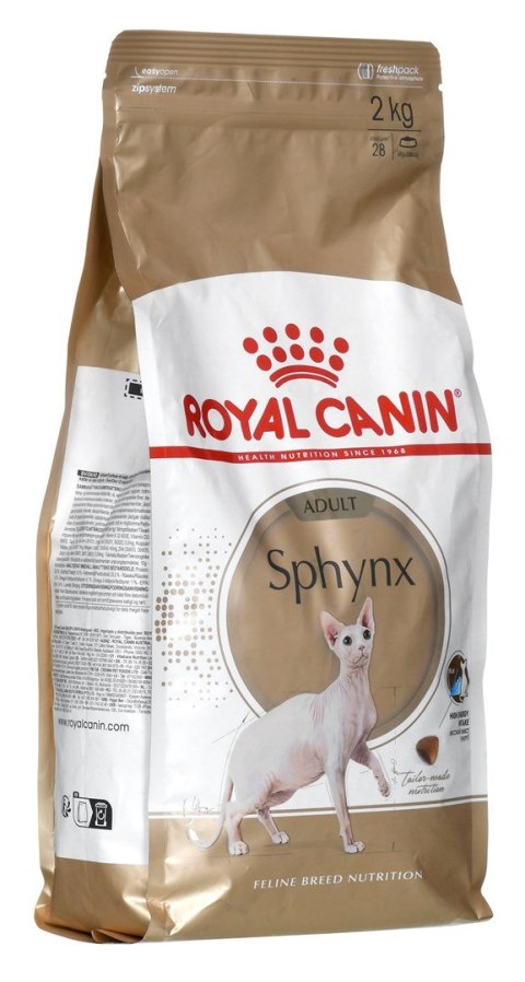 ROYAL CANIN FBN Sphynx Adult - sucha karma dla dorosłego kota - 2kg (WYPRZEDAŻ)