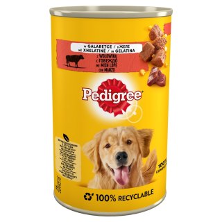 PEDIGREE Wołowina w galaretce - mokra karma dla psa - 400 g