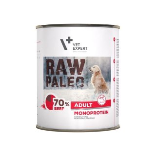 VetExpert Raw Paleo Wołowina Adult Can 800g