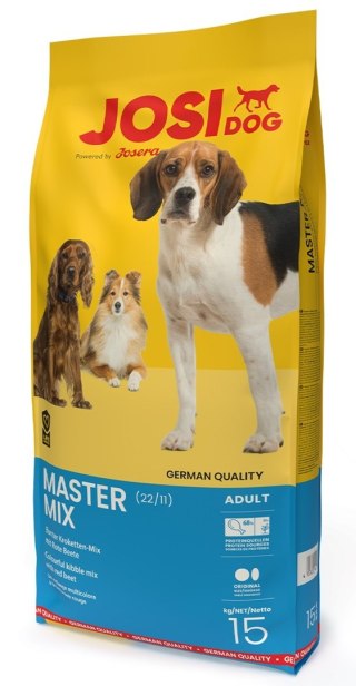 JOSERA JosiDog Master Mix - sucha karma dla psa - 15 kg