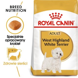 ROYAL CANIN BHN West Highland White Terrier Adult - sucha karma dla psa dorosłego - 3kg