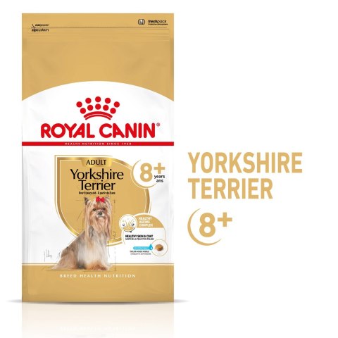 ROYAL CANIN BHN Yorkshire Ageing 8+ - sucha karma dla psa starszego - 3 kg