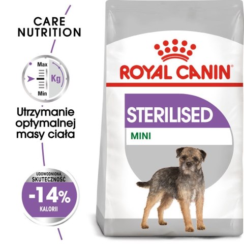 ROYAL CANIN CCN MINI STERILISED - sucha karma dla psa dorosłego - 3kg