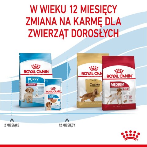 ROYAL CANIN SHN Medium Puppy - sucha karma dla szczeniąt - 15 kg