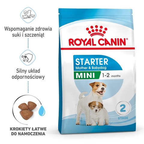 ROYAL CANIN SHN Mini Starter Mother & Babydog - sucha karma dla psa - 4 kg