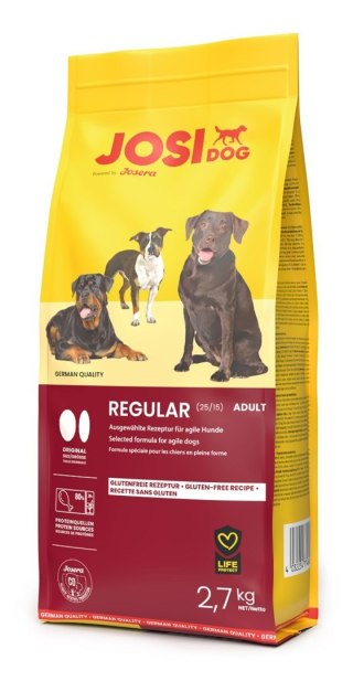 JOSERA JosiDog Adult Regular - sucha karma dla psa - 2,7 kg