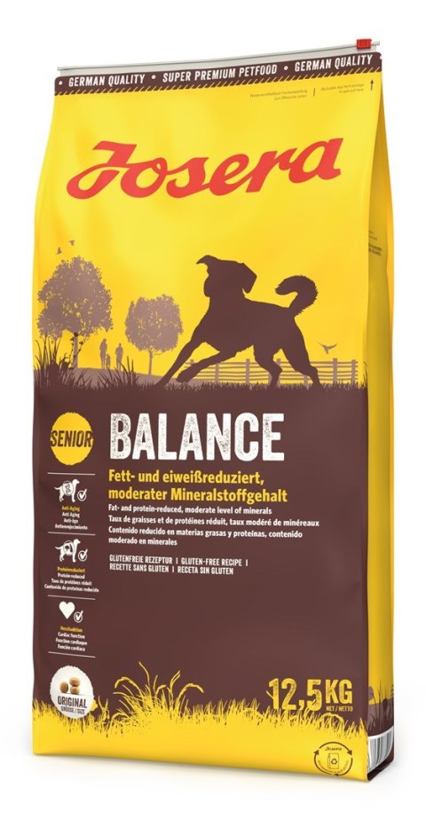 JOSERA Senior Balance - sucha karma dla psa - 12,5 kg