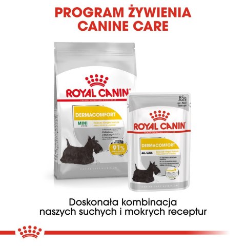 ROYAL CANIN Mini Dermacomfort - karma dla psów dorosłych ras małych - 3kg