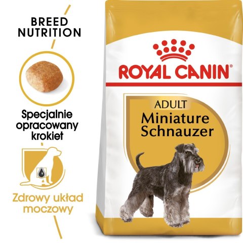 ROYAL CANIN Miniature Schnauzer - sucha karma - 7,5 kg