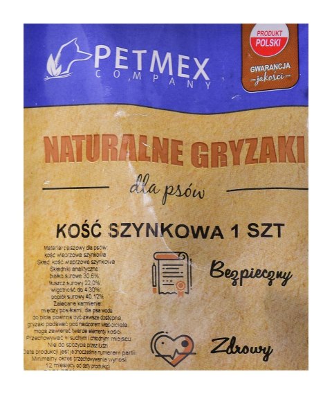 PETMEX Kość szynkowa - gryzak dla psa - 1 szt.