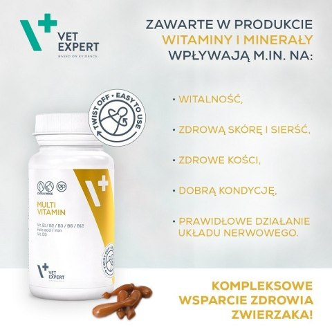 VetExpert Multivitamin (30 kaps. Toff)