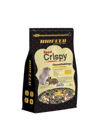 BIOFEED Royal Crispy Premium Chinchilla&Degu 2kg