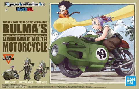 Figurka kolekcjonerska BANDAI Dragon Ball Rise Mechanics Bulma S No.19 Motorcycle