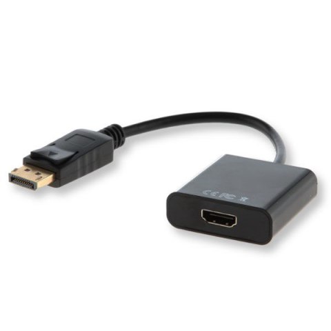 Adapter SAVIO cl-55 (HDMI F - DisplayPort M; 0,10m; kolor czarny)