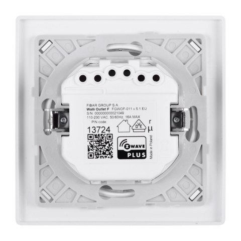 FIBARO Gniazdo Walli Outlet type F FGWOF-011