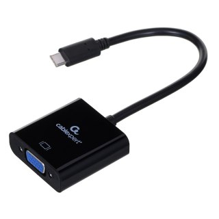 GEMBIRD ADAPTER NA KABLU USB TYP-C DO HDMI 4K 60HZ, 15CM, CZARNY