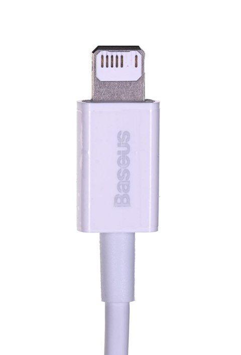 BASEUS KABEL SUPERIOR SERIES, 2.4A, 1M (BIAŁY)