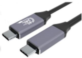 GEMBIRD KABEL USB 4 TYPU C POWER DELIVERY (PD) DO ŁADOWANIA I TRANSMISJI DANYCH 40 GB/S, 240 W, 1.5 M