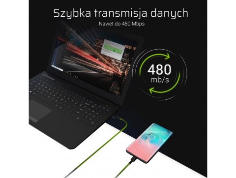 GREEN CELL ZESTAW KABLI KABGCSET06 3X KABEL GC RAY USB - LIGHTNING 200CM, BIAŁY LED