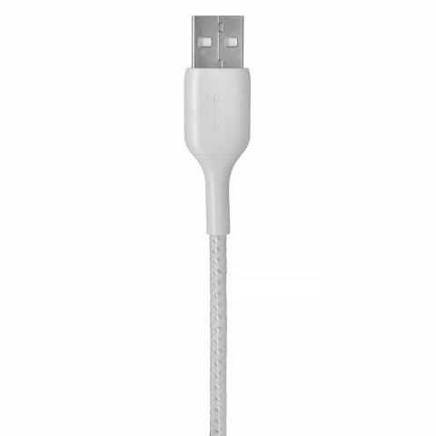 Kabel Belkin BoostCharge Braided Lightning to USB-A Cable 1m oplot White