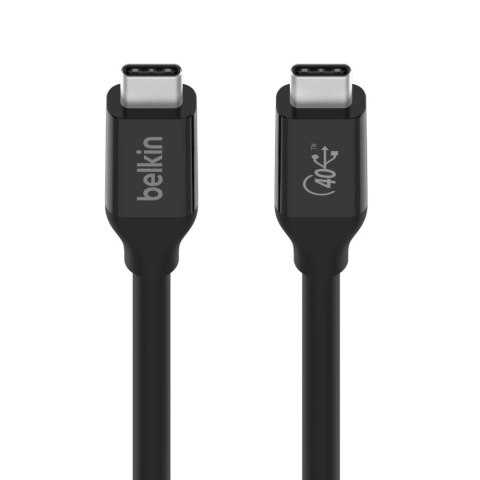 Kabel Belkin Connect USB4 Cable 100W + 40Gbps 0,8m Black