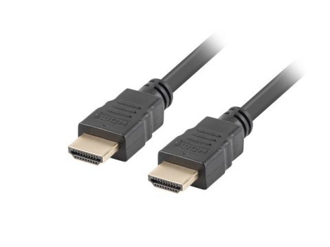 Kabel Lanberg CCS CA-HDMI-11CC-0010-BK (HDMI M - HDMI M; 1m; kolor czarny)