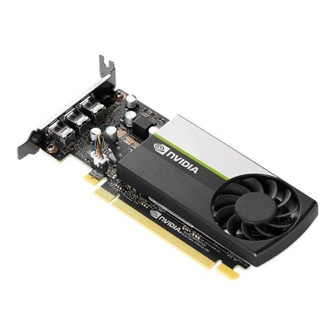 Karta graficzna PNY NVIDIA T400 4GB, GDDR6, 3x DisplayPort, PCI Express 3.0, LP - LP bracket, Small Box