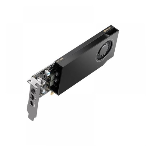 PNY NVIDIA A1000 8GB GDDR6 128-bit, Low Profile, PCIe 4.0 x8, Single slot, 4 x Mini DisplayPort 1.4a, 50W, LP bracket, small box