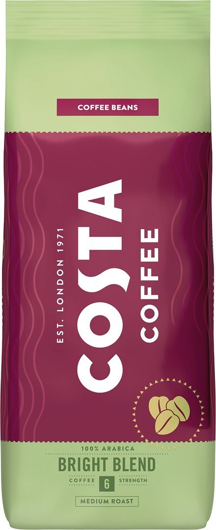 Costa Coffee Bright Blend kawa ziarnista 1kg