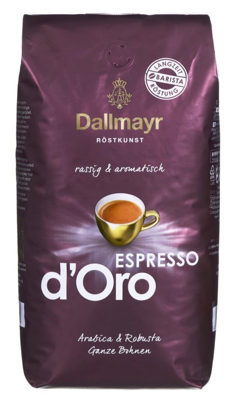 KAWA ZIARNISTA DALLMAYR ESPRESSO D'ORO 1000 G