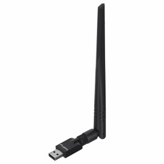 Karta sieciowa Lanberg N300 NC-0300-WIE (USB 2.0, Złącze anteny WiFi)