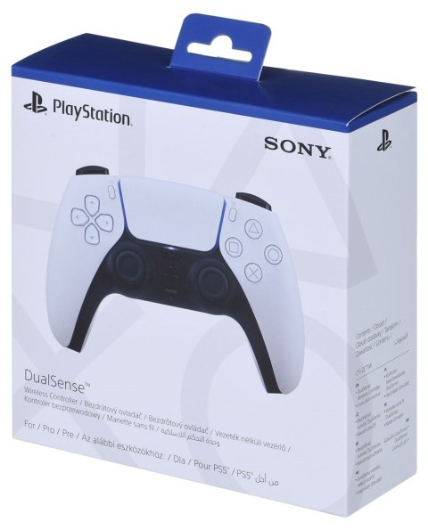 Kontroler bezprzewodowy SONY DualSense WHITE PS5