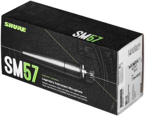 Shure SM57-LCE - Mikrofon dynamiczny, kardioidalny, instrumentalny, lektorski.