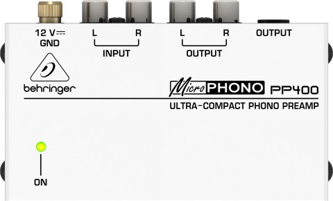 Behringer PP400 - Przedwzmacniacz gramofonowy