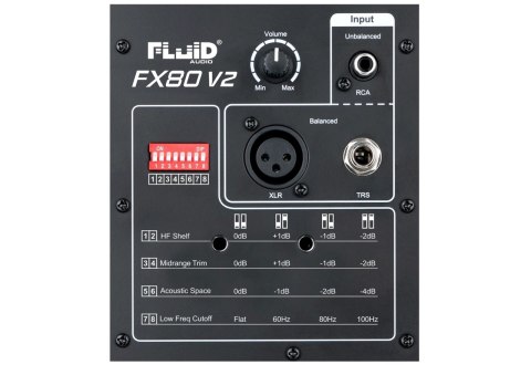 Fluid Audio FX80 V2 - Aktywny monitor studyjny