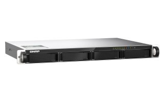 Qnap TS-435XeU-4G, 1U, 4 x 2.5"/3.5" SATA , Marvell Octeon TX2 CN9130 / CN9131 quad-core, 4GB DDR4 SODIMM (Max. 32GB), 2 x 10GbE