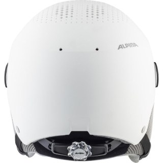 Kask narciarski ALPINA ARBER VISOR Q-LITE WHITE 54-58