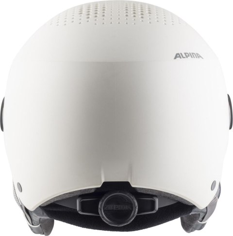 Kask narciarski ALPINA ARBER VISOR Q-LITE WHITE 54-58