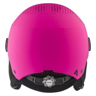 Kask zimowy ALPINA ZUPO VISOR Q-Lite pink matt 51-55