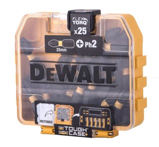 Końcówki do wkrętarki 2x25/25szt. DT70555T DEWALT