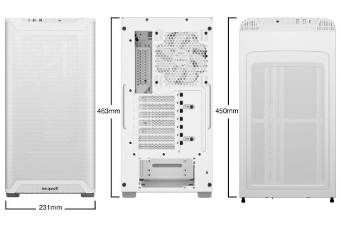 OBUDOWA BE QUIET! PURE BASE 501 Airflow White