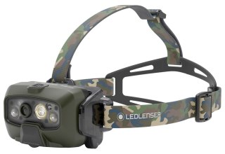 Latarka Ledlenser HF8R Core RGB camouflage