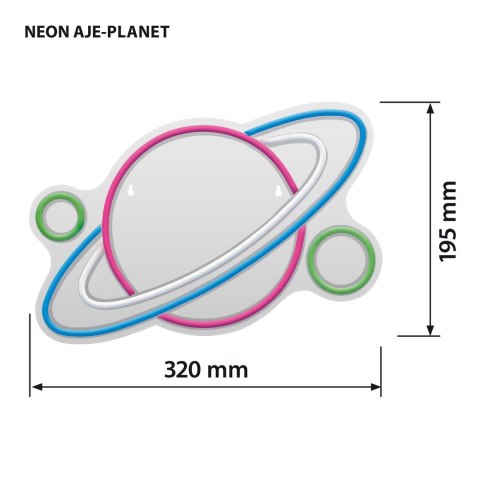 Neon LED Activejet AJE-NEON PLANET