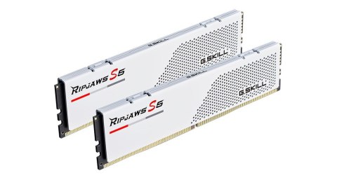 G.SKILL RIPJAWS S5 DDR5 2X16GB 6000MHZ CL30 XMP3 WHITE F5-6000J3040F16GX2-RS5W