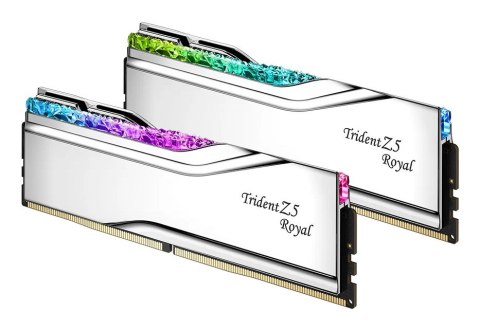 G.SKILL TRIDENT Z5 ROYAL RGB DDR5 2X16GB 6400MHZ CL30 SILVER F5-6400J3039G16GX2-TR5S