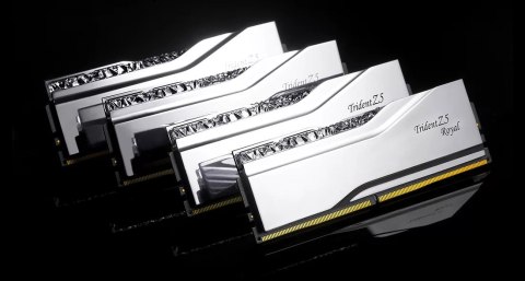 G.SKILL TRIDENT Z5 ROYAL RGB DDR5 2X16GB 6400MHZ CL32 XMP3 SILVER F5-6400J3239G16GX2-TR5S