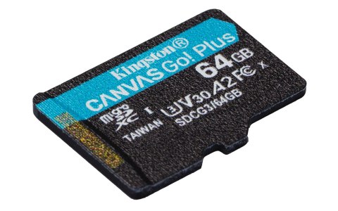 KINGSTON microSDXC Canvas Go Plus 64GB + adapter