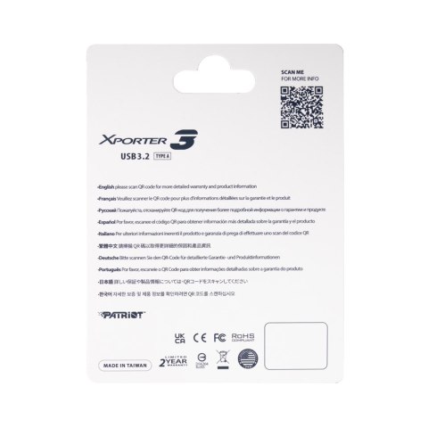 Patriot VX Micro SDXC 32GB 90/80 MB/s V30 U3 UHS-I