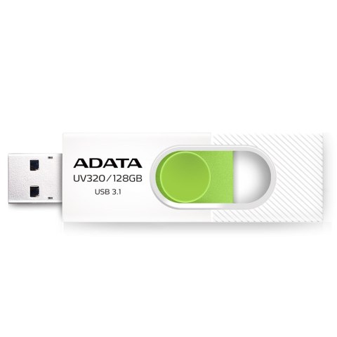 Pendrive ADATA UV320 AUV320-128G-RWHGN (128GB; USB 3.0; kolor biały)